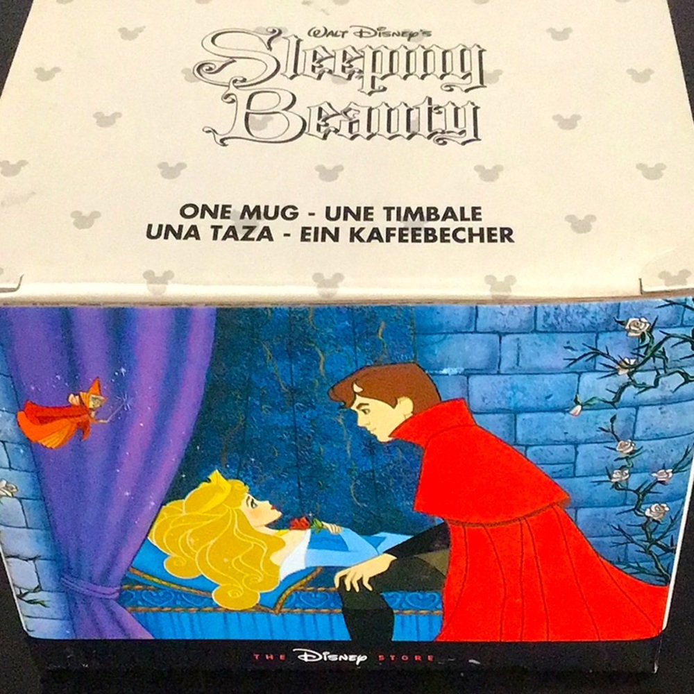Disney 1990s Sleeping Beauty mug
